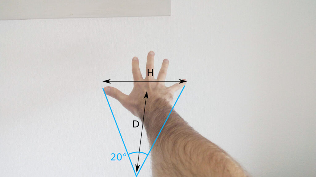 Arm and hand measurements